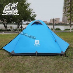 چادر کوهنوردی دوپوش 2 نفره هامتو مدل humtto HT012F-1  رنگ آبی