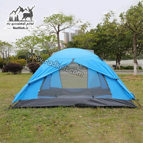 چادر دوپوش هامتو مدل humtto HT012F-1  رنگ آبی