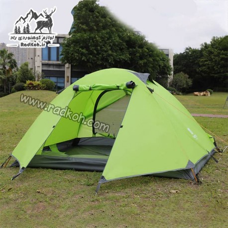 چادر طبیعت گردی دوپوش 2 نفره هامتو مدل humtto HT012F-1  رنگ سبز