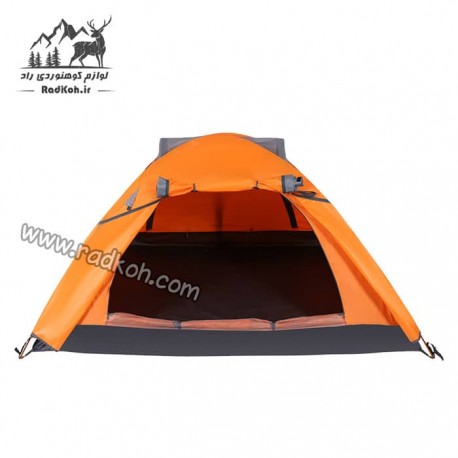 چادر کوهنوردی دوپوش 2 نفره هامتو مدل humtto HT012F-3  رنگ نارنجی