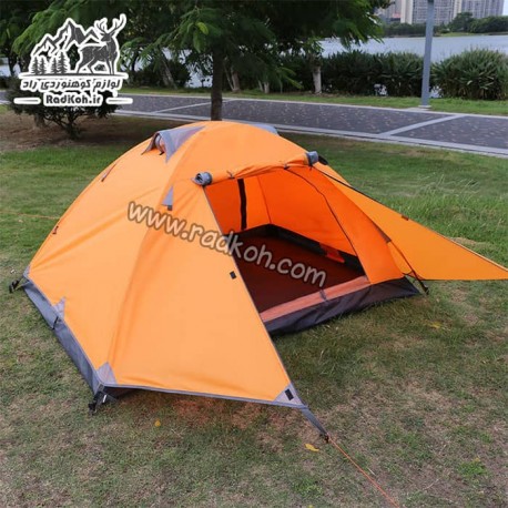 چادر 2 نفره دوپوش هامتو مدل humtto HT012F-1  رنگ نارنجی