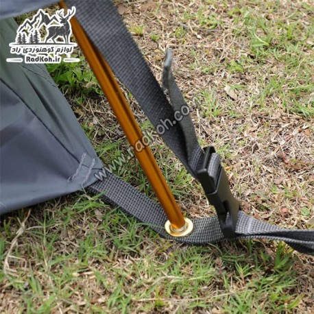 چادر کوهنوردی دوپوش 2 نفره هامتو مدل humtto HT012F-3  رنگ نارنجی