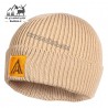 کلاه بافتنی مردانه و زنانه هامتو مدل humtto HB202121-1 رنگ خاکی