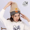 کلاه بافتنی مردانه و زنانه هامتو مدل humtto HB202121-1 رنگ خاکی