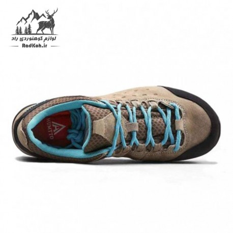 کفش پیاده روی زنانه هامتو مدل 190001B-2 رنگ خاکی