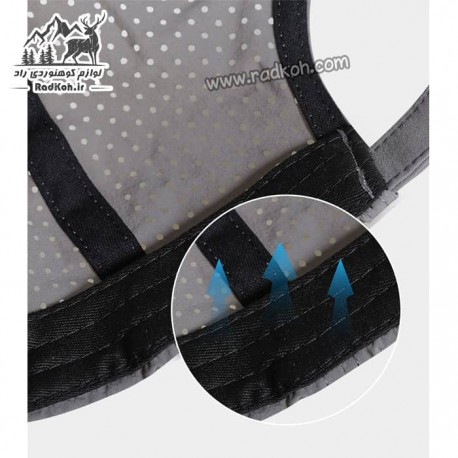 کلاه نقاب دار مردانه و زنانه هامتو مدل humtto HB202201-1 رنگ طوسی