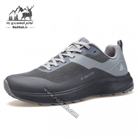 کفش پیاده روی مردانه هامتو مدل 330448A-2 رنگ خاکستری تیره