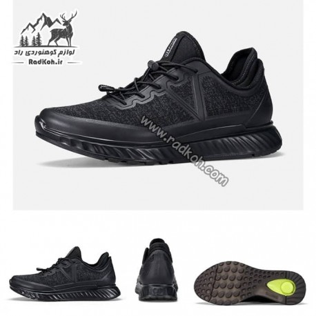 کفش پیاده روی مردانه هامتو مدل humtto 330589A-1 رنگ مشکی