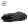 کفش طبیعت گردی مردانه هومتو مدل humtto 230510A-1 رنگ خاکستری تیره