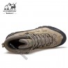 کفش طبیعت گردی مردانه هومتو مدل humtto 230510A-2 رنگ خاکی