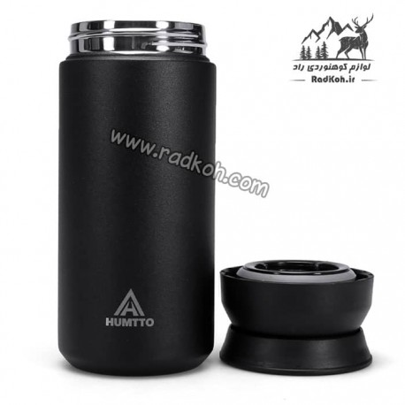 فلاسک قمقمه 350 میلی لیتر هامتو مدل humtto HB202004-1 رنگ مشکی