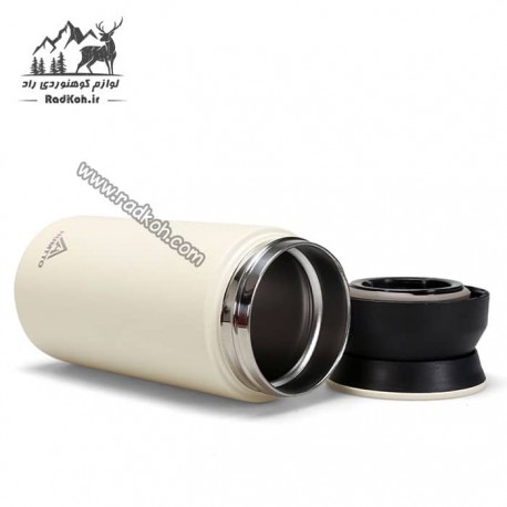 فلاسک قمقمه 350 میلی لیتر هامتو مدل humtto HB202004-5 رنگ بژ