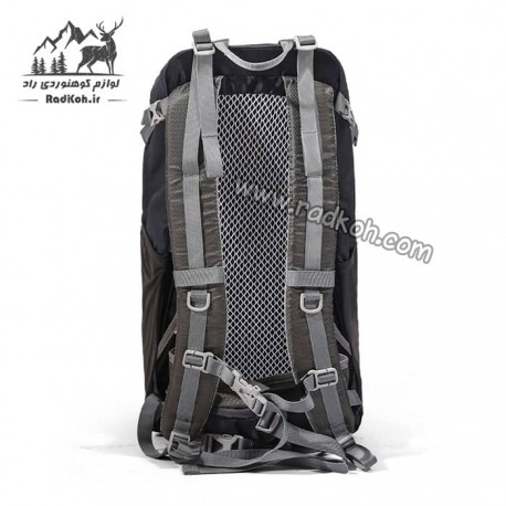 کوله پشتی طبیعت گردی 35 لیتری هامتو مدل humtto HB202204-2 رنگ خاکستری (زغالی)	