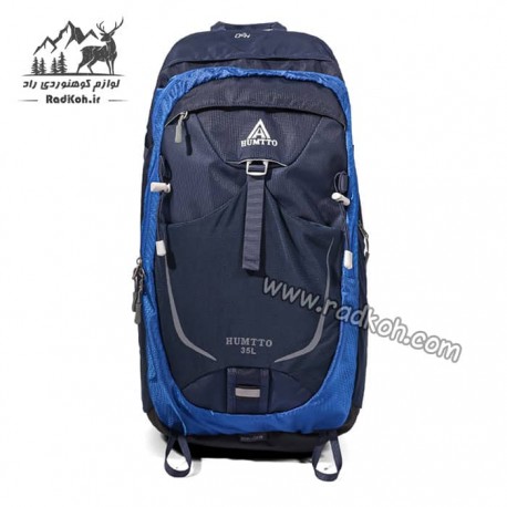 کوله پشتی کوهنوردی 35 لیتری هامتو مدل humtto HB202204-3 رنگ سرمه ای