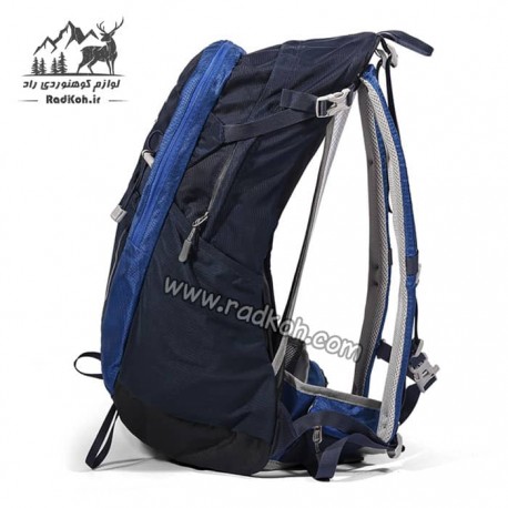 کوله پشتی طبیعت گردی 35 لیتری هامتو مدل humtto HB202204-3 رنگ سرمه ای