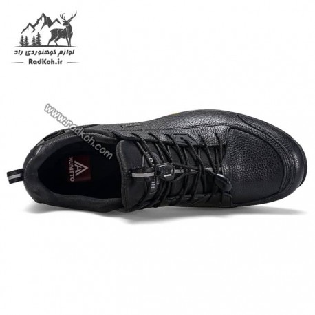 کفش رانینگ چرمی مردانه هومتو مدل humtto 330163A-1 رنگ مشکی