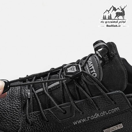 کفش چرمی مردانه هامتو مدل humtto 330163A-1 رنگ مشکی