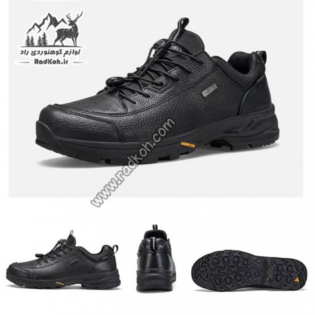 کفش چرمی مردانه هامتو مدل humtto 330163A-1 رنگ مشکی