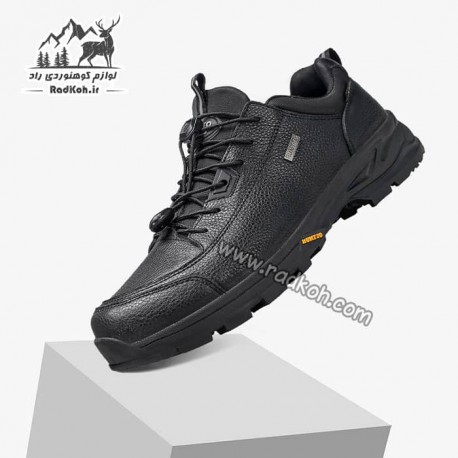 کفش چرمی مردانه هامتو مدل humtto 330163A-1 رنگ مشکی