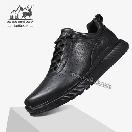 کفش چرمی مردانه هامتو مدل humtto 330973A-1 رنگ مشکی