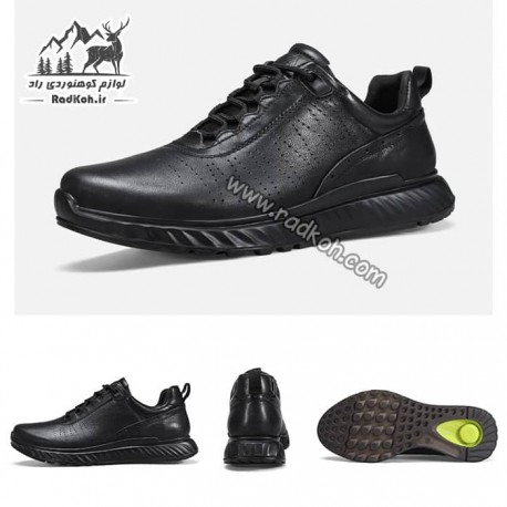 کفش چرمی مردانه هامتو مدل humtto 330973A-1 رنگ مشکی