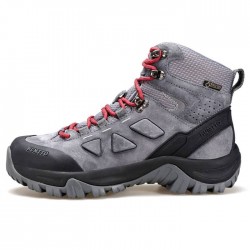 کفش کوهنوردی زنانه هامتو مدل humtto 230510B-2 رنگ طوسی/قرمز