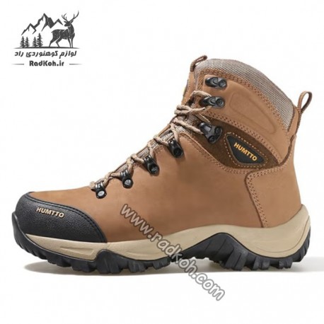 کفش کوهنوردی زنانه هامتو مدل 220865B-2 رنگ خاکی
