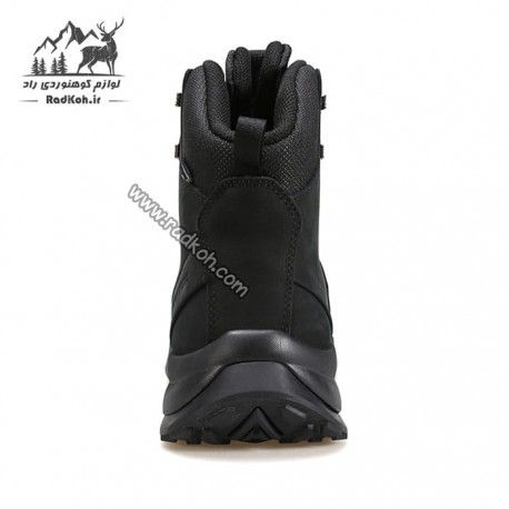 کفش راحتی ساقدار مردانه چرم هامتو مدل humtto 230133A-1 رنگ مشکی