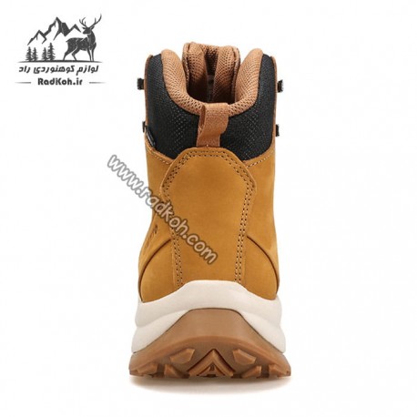 کفش راحتی ساقدار مردانه چرم هامتو مدل humtto 230133A-3 رنگ گندمی