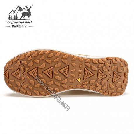 کفش ساقدار چرم هامتو مردانه مدل 230133A-3 رنگ گندمی