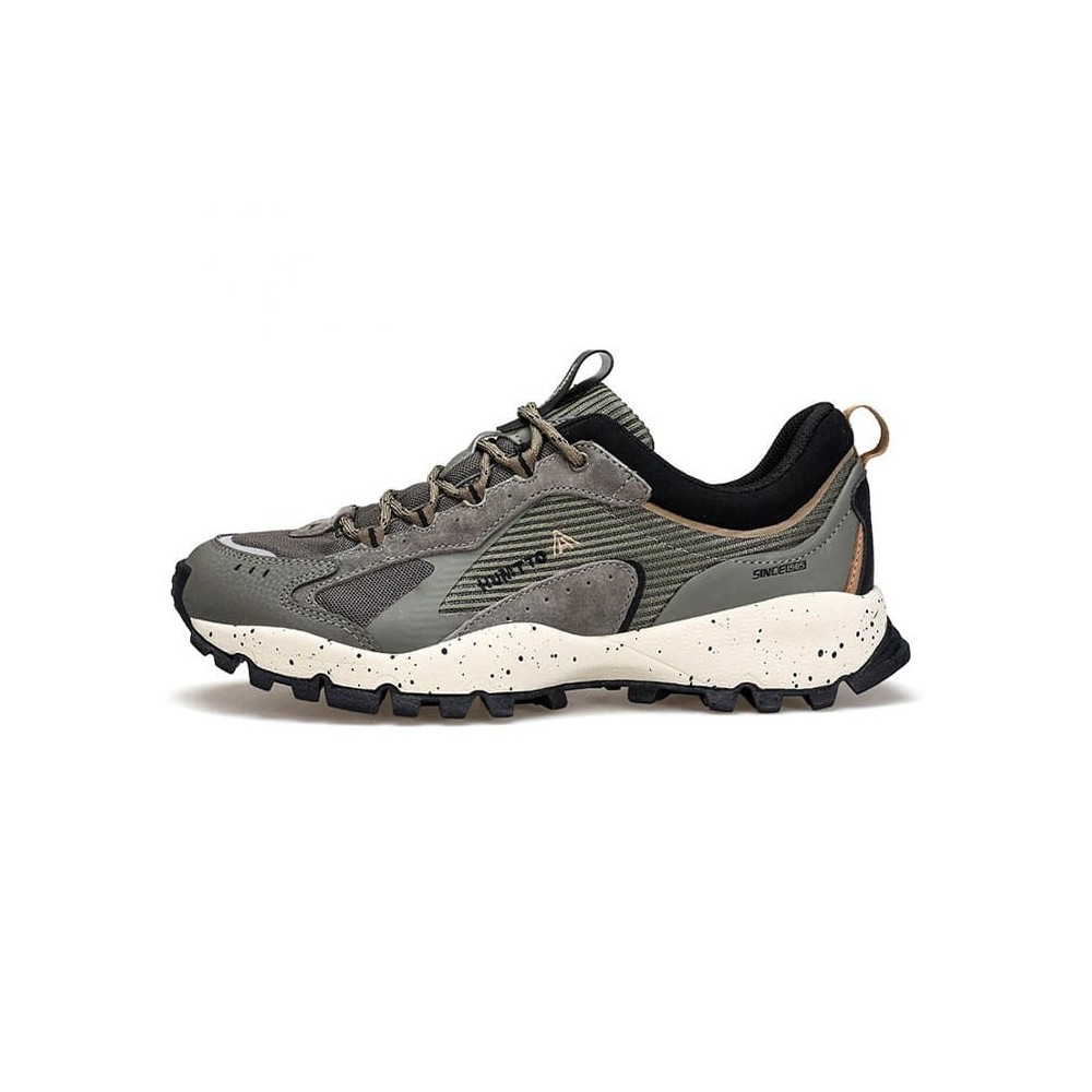 کفش مردانه هامتو مدل 330886A-2 رنگ سبز زیتونی