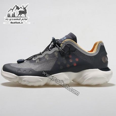 کفش پیاده روی تابستانه مردانه هامتو مدل 330060A-3 رنگ خاکستری تیره