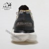 کفش تابستانه مردانه هامتو مدل humtto 330060A-3 رنگ خاکستری تیره