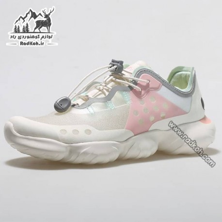 کفش تابستانی زنانه هامتو مدل 330060B-3 رنگ طوسی روشن/صورتی