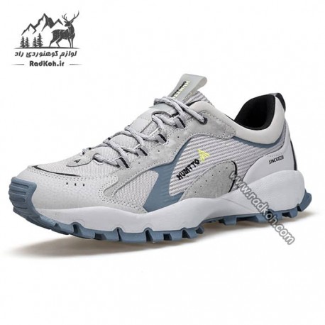 کفش پیاده روی مردانه هامتو مدل 330886A-3 رنگ طوسی روشن