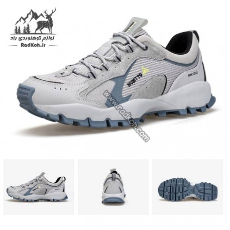 کفش راحتی مردانه هامتو مدل 330886A-3 رنگ طوسی روشن