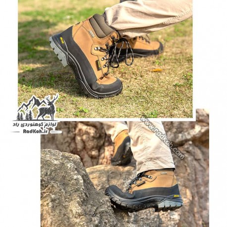 کفش کوهنوردی مردانه و زنانه هاناگال  hanagal 51992 مدل اورست رنگ خاکی