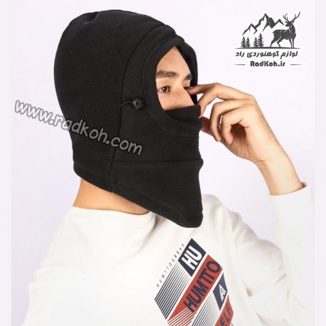 کلاه طوفان پلار مردانه و زنانه هامتو مدل humtto HB202122-2 رنگ مشکی