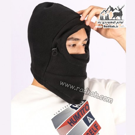 کلاه طوفان پلار مردانه و زنانه هامتو مدل humtto HB202122-2 رنگ مشکی