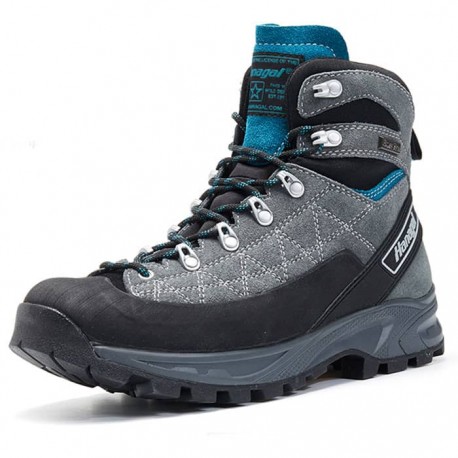 کفش کوهنوردی مردانه و زنانه هاناگال مدل hunagal Sirius رنگ خاکستری/آبی