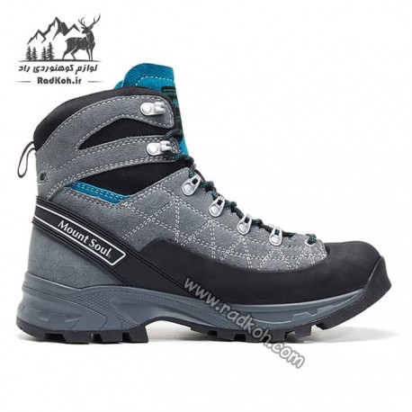 کفش کوهنوردی مردانه و زنانه هاناگال مدل hunagal Sirius رنگ خاکستری/آبی