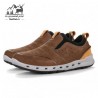 کفش پیاده روی مردانه هامتو مدل 390009A-3 رنگ قهوه ای