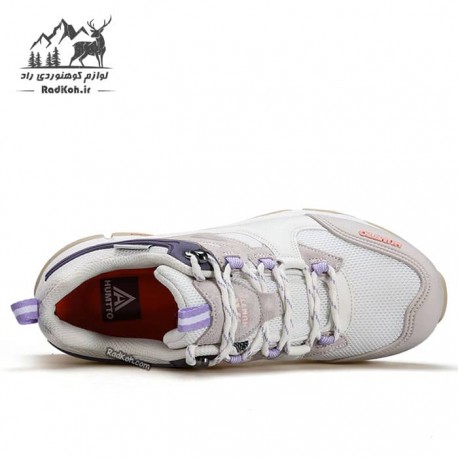 کفش طبیعت گردی زنانه هومتو مدل humtto 140664B-1 رنگ سفید عاجی/سوسنی