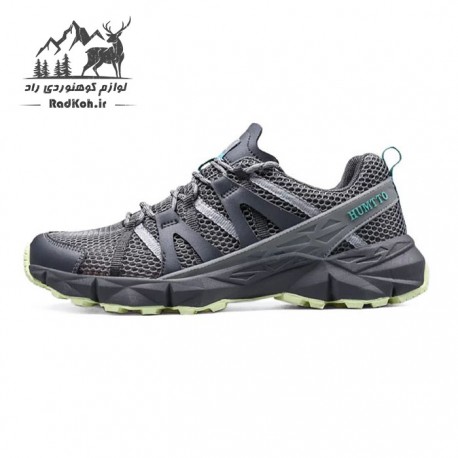 کفش پیاده روی مردانه هامتو مدل 110094A-2 رنگ خاکستری