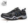 کفش پیاده روی مردانه هامتو مدل humtto 140419A-2 رنگ مشکی/خاکستری تیره