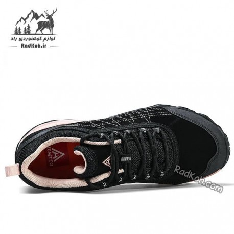 کفش کوهنوردی زنانه هومتو مدل humtto 110282B-1 رنگ مشکی/بژ