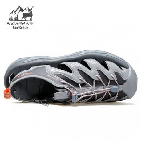 صندل پیاده روی مردانه هامتو مدل 730508A-1 رنگ طوسی