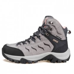 کفش کوهنوردی زنانه هامتو مدل humtto 230871B-1 رنگ خاکستری/بژ