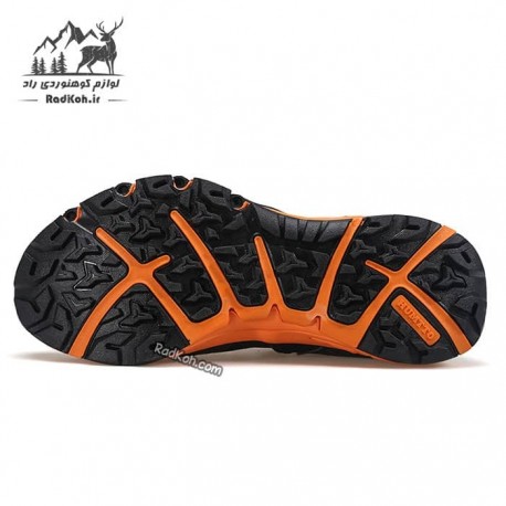 کفش هامتو مردانه مدل 630551A-1 رنگ مشکی/نارنجی