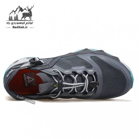 کفش صندل تابستانی زنانه هامتو مدل 630551B-3 رنگ خاکستری